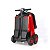 Scooter Motorizada Vermelha Dobrável Easy Go Com Controle Remoto Até 120Kg - Power Lite - Imagem 5