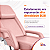 Poltrona Maca Fixa Reclinável Soft Akmed Rosa - Imagem 6