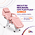Poltrona Maca Fixa Reclinável Soft Rosa Plastificada Com 2 Bandejas - Akmed - Imagem 2