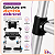 Cadeira De Banho Preta S50 - Supermedy - Outlet - Imagem 7