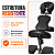 Cadeira Quick Massagem Preto - Akmed - Imagem 7