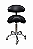 Mocho Sela Ajustável Ergonômico Com Encosto AL-A001 - Akmed - OUTLET - Preto - Imagem 4