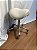 Mocho Sela Fixo Assento Ergonômico Giratório - Akmed - Branco - Showroom - Imagem 4