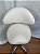 Mocho Sela Ajustável Ergonômico Com Encosto - Akmed - Branco - Showroom - Imagem 3