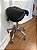 Mocho Sela Bipartido Split Assento Giratório Ergonômico Com 2 Regulagens - Akmed - Preto - Showroom - Imagem 3