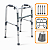 Andador Articulado 2 Barras Até 150 Kg - Hidrolight - Imagem 1