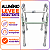 Andador Articulado 2 Barras Até 150 Kg - Hidrolight - Imagem 5