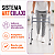 Andador 3 Barras Senior Care Até 100Kg - Supermedy - Imagem 5
