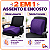 Almofada Roxa Para Assento ou Encosto 2 Em 1 - Supermedy - Imagem 2