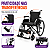 Cadeira De Rodas Basic + Almofada - Hidrolight 44 - Outlet - Imagem 7