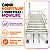 Cama Hospitalar 02 Manivelas Standard Até 180 Kg - Movilife - Imagem 2