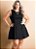Vestido Evasê Preto Plus Size - Imagem 4