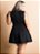 Vestido Evasê Preto Plus Size - Imagem 3