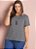 Blusa Listrada Plus Size - Imagem 1