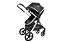 Carrinho e Bebê Conforto TS Kansas Silver/Preto - Premium Baby - Imagem 6