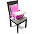 Cadeira de Refeição Portátil Smart Rosa - Cosco - Imagem 2