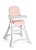 Cadeira Alta Premium Branca e Rosa - Galzerano - Imagem 1