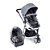 Carrinho de Bebe Travel System Mobi Grey Denim Silver - Safety 1st - Imagem 1