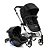 Carrinho de Bebê Conforto Epic Lite DUO Onyx - Infanti - Imagem 1