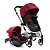 Carrinho de Bebê Conforto Epic Lite DUO Vermelho - Infanti - Imagem 1