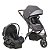 Carrinho de Bebê Travel System Trek Melange Graphite - Kiddo - Imagem 1