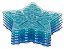 Tapete de Banho Antiderrapante Mini 6 Peças Azul - Kababy - Imagem 1