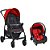 Travel System Ecco Burigotto Vermelho - Imagem 1