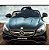 Carrinho Elétrico E-car Mercedes-Benz 12V com Controle Remoto Infanti - Preto - Imagem 15