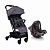 Travel System Yupi Duo Pro Voyage Cinza Mescla - Imagem 1