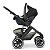 Carrinho Salsa 4 Reed com Moisés e Bebê Conforto Tulip Black ABC Design - Imagem 9