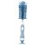 Escova Para Mamadeira Em Silicone Azul - Buba - Imagem 1