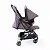 Travel System Yupi Trio Pro Voyage - Cinza Mescla - Imagem 2