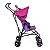 Carrinho de Bebê  Umbrella Monster Voyage - Rosa - Imagem 2