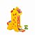 Girafa Blocos Surpresa Fisher Price Amarela - Imagem 1