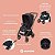 Carrinho Travel System Leona² Essential Graphite com Bebê Conforto Pebble 360º e Base FamilyFix Maxi - Imagem 2