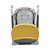 Cadeira de Alimentação Belle Amarela Premium Baby - Imagem 8