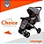 Carrinho de Bebê Choice Voyage Cinza Melange - Imagem 2