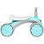 Bicicleta Infantil de Equilíbrio Scooter 4 Rodas Verde - Buba - Imagem 7