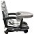 Cadeira de Alimentação Portátil Cloud Cinza Premium Baby - Imagem 8