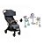 Carrinho de Bebê Eva Essential Graphite Maxi-Cosi + Arco Sunny Stroll - Imagem 1