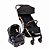 Travel System Eva Trio Essential Black Champagne Maxi-Cosi + Arco Sunny Stroll - Imagem 2