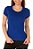 Camiseta Feminina Lisa Azul - Imagem 1