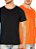 Kit com 03 Camisetas Lisas Masculina - Imagem 1