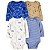 KIT 4 BODIES MANGA LONGA CARTER'S - URSO - MENINO - Imagem 1