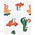 MACACÃO FLEECE CARTER'S - DINO - MENINO - Imagem 2