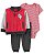 CONJUNTO 3 PEÇAS FLEECE  CARTER'S - VERMELHO 02 - MENINO - Imagem 1