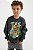 MOLETINHO FLANELADO H&M - TIGRE GRAFITE - MENINO - Imagem 2