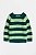 BLUSA DE FIO H&M - VERDE LISTRADO - MENINO - Imagem 1