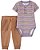 CONJUNTO 2 PEÇAS CARTER'S - LISTRADO - MENINO - Imagem 1