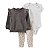 CONJUNTO 3 PEÇAS CARTER'S - CINZA - MENINA - Imagem 1
